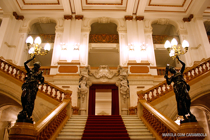 Escadarias - Teatro Municipal de São Paulo