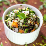 Salada de Quinoa Negra com Amaranto