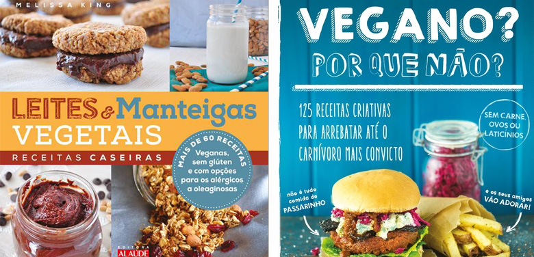 Dois livros de Receitas Veganas para te inspirar