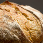 Pão sem sova com fermentação natural - levain