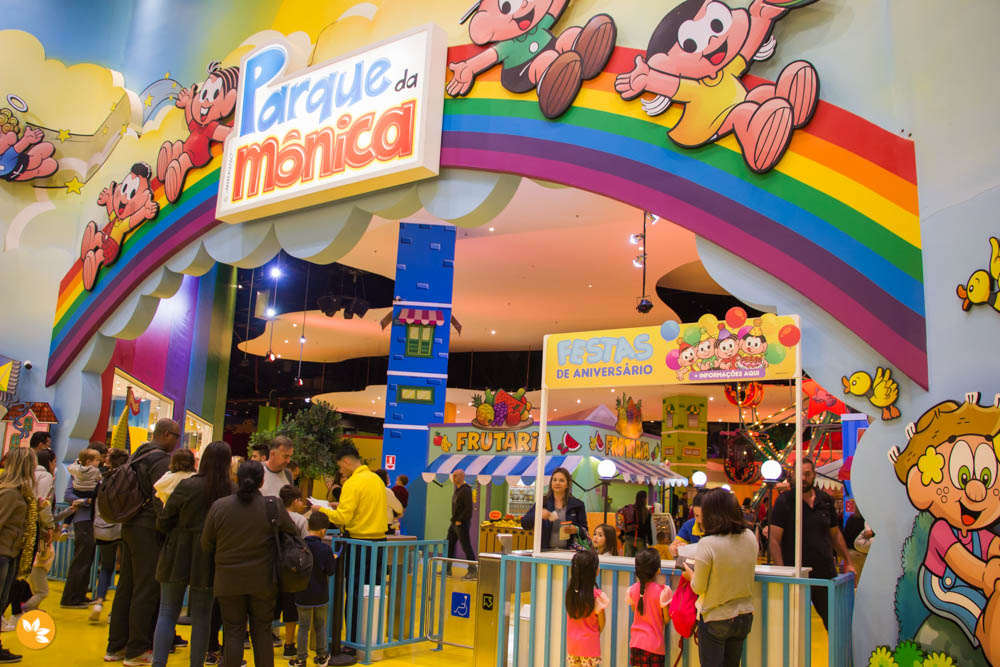 Parque da Mônica - diversão para crianças em São Paulo
